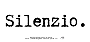Editoriale silenzio